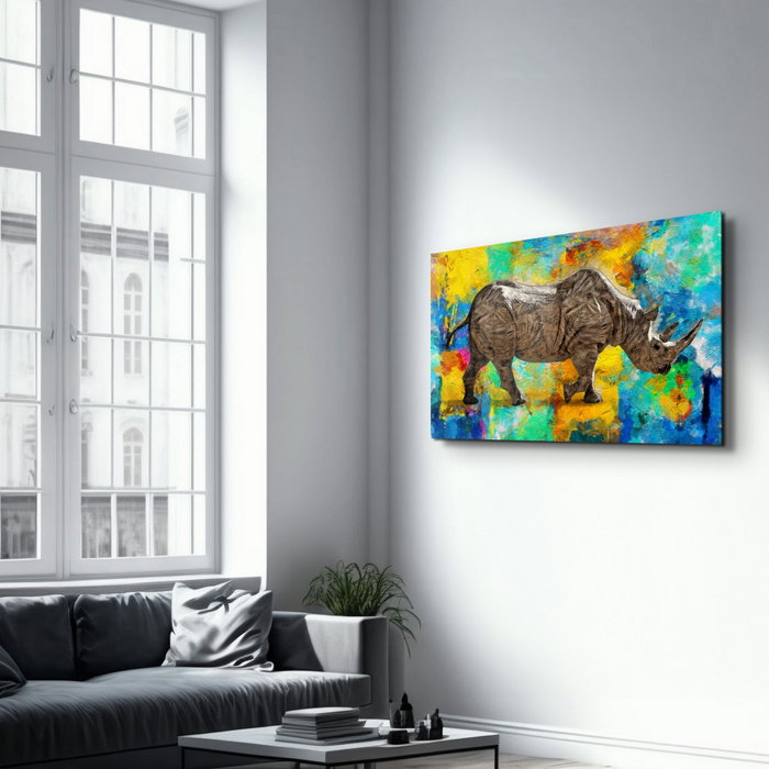 Wallity Pintura Decorativa de Vidrio Templado Multicolor 46 x 72 cm Wallity Pintura Decorativa de Vidrio Templado Multicolor 46 x 72 cm